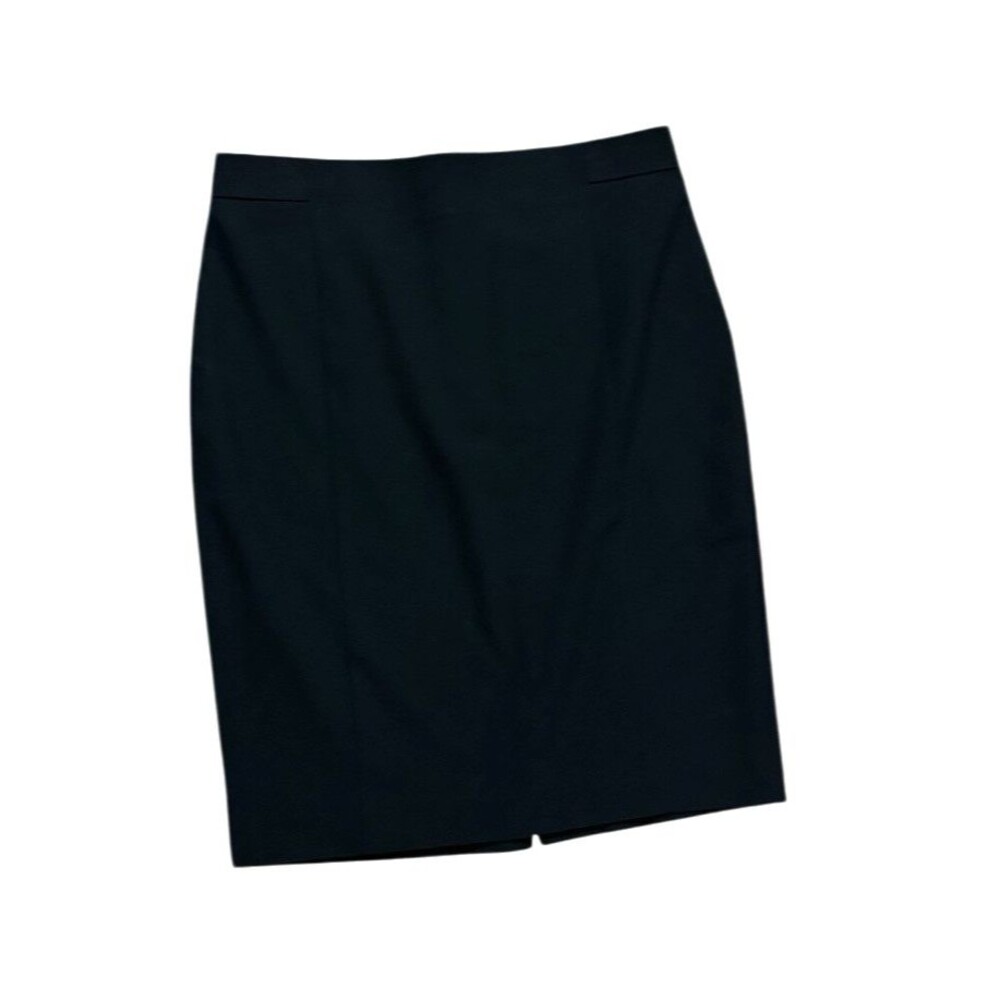 NWT Ann Taylor skirt 8P Knee Length Black corpcore classic business office wear